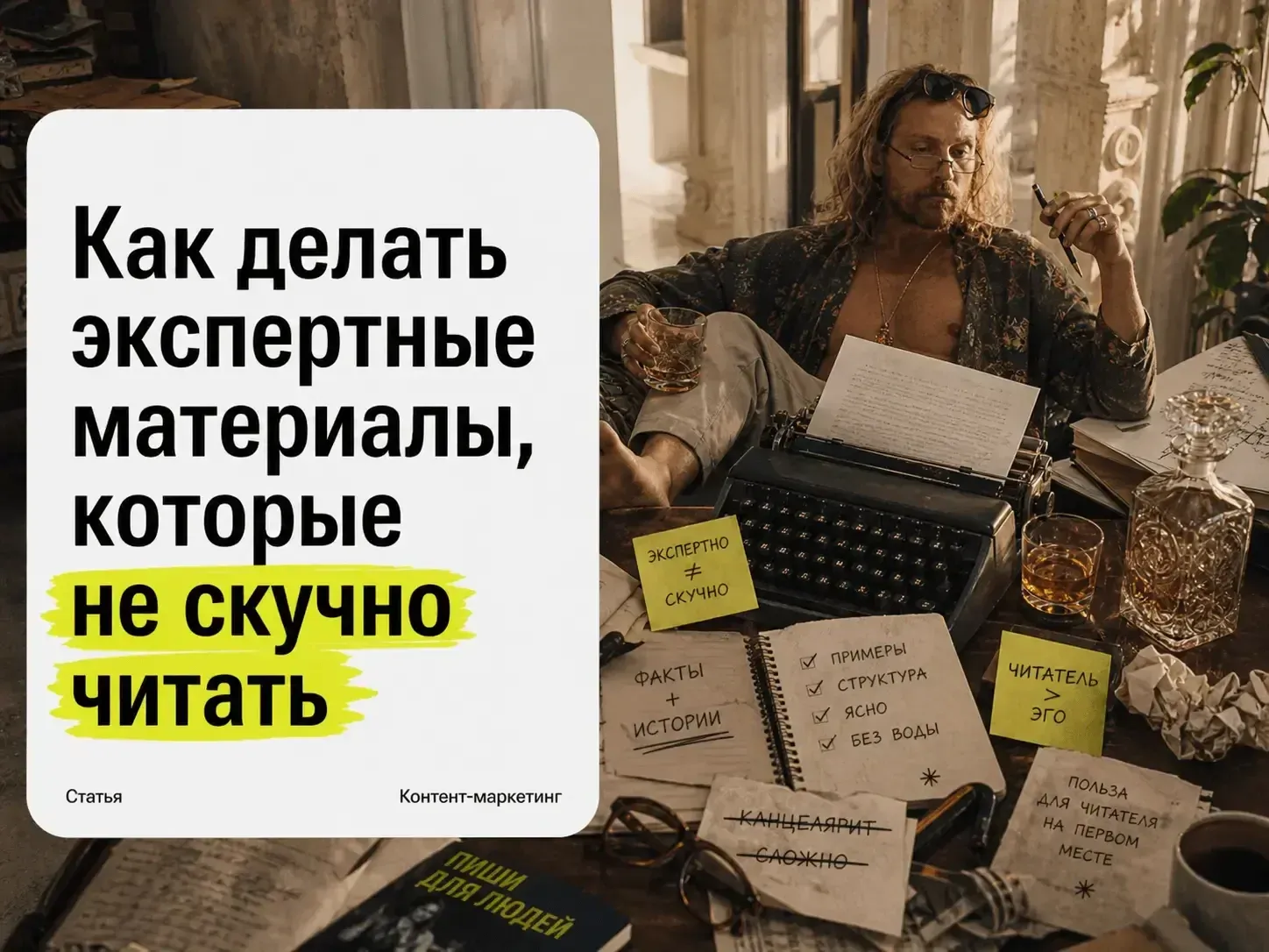 Умный контент возвращается: экспертные материалы, которые понятно и интересно читать
