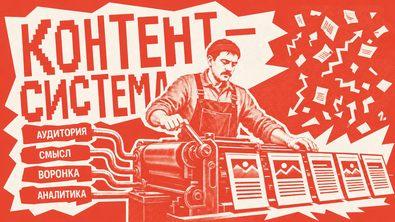 Инженер превращает аудиторию, смысл, воронку и аналитику в систему контента